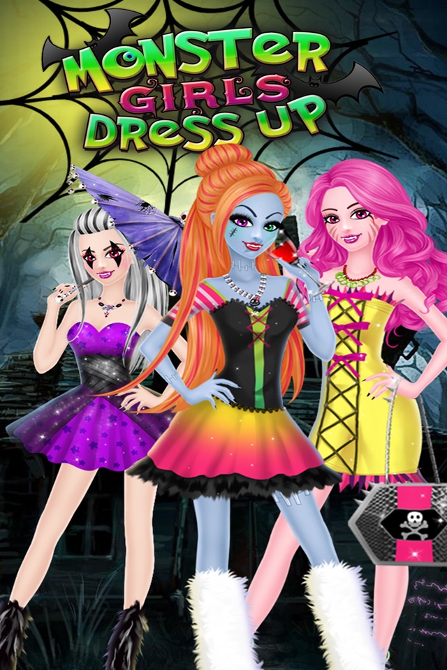 Monster Girl Dress up Party Makeover Salon Makeup screenshot 4