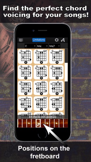 Guitar Chords Compass Lite - learn the chord charts & play t(圖4)-速報App