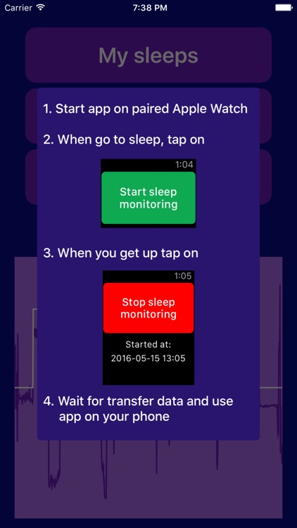 Sleep monitoring screenshot-3