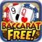 ** Squeeze Play** your cards in the game of Baccarat