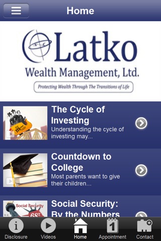 Latko Wealth Management screenshot 2