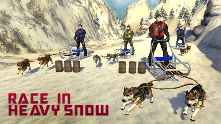 Snow Dog Sledge Simulator 3D