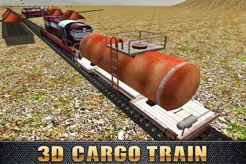 3D Cargo Train Game - Free Train Driving Simulation Game screenshot 3