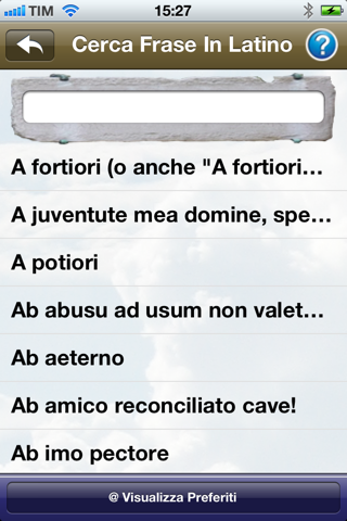 Frasi Latine - la frase in latino giusta per ogni occasione screenshot 2