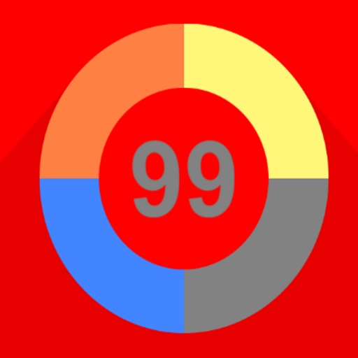 Numbers Wheel - Color By Numbers Training Game icon
