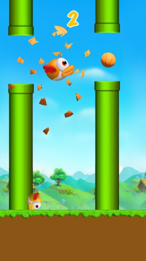 Flappy Hoopers : Shooting Basketball Game(圖2)-速報App