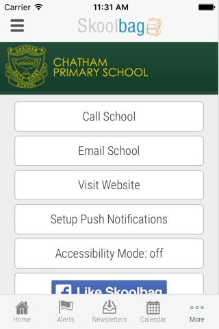 Chatham Primary School - Skoolbag screenshot 4