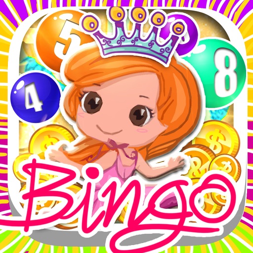 Bingo Cartoon Princess “ Casino Vegas Edition ” Pro icon