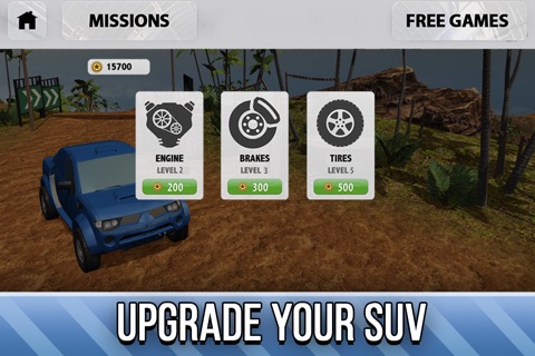 SUV 4x4 Rally Driving Full - Be a truck driver! screenshot 2