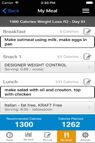 Dietetic screenshot 2