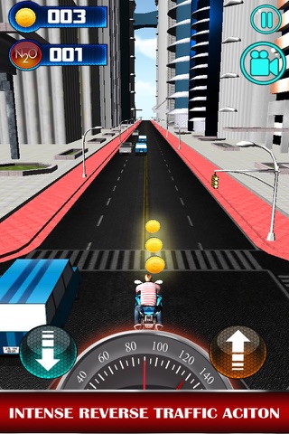 Moto Racing - City Race 2016 screenshot 4