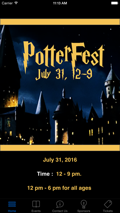 How to cancel & delete PotterFest from iphone & ipad 1