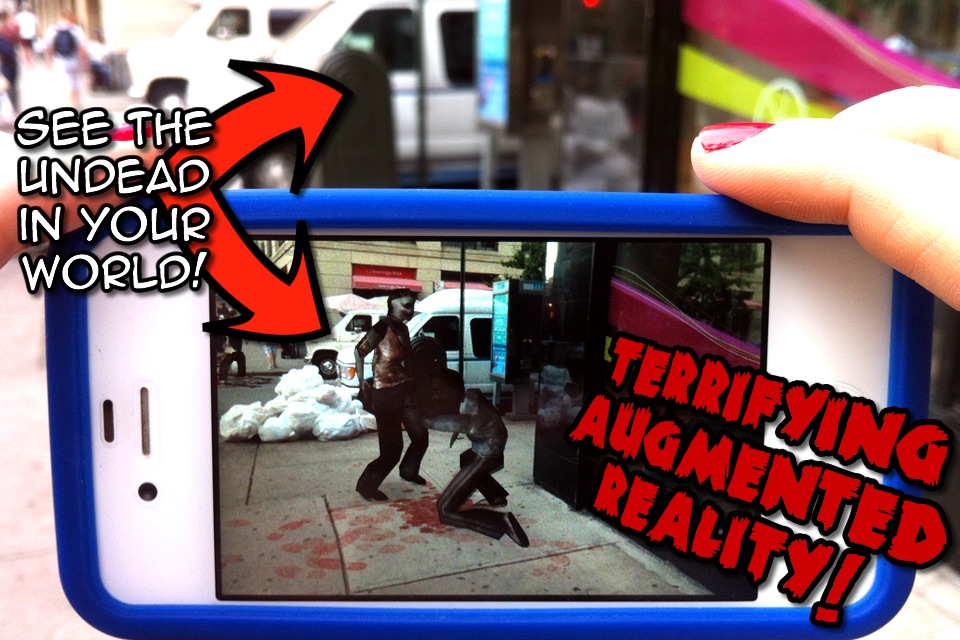 Zombies Everywhere! Augmented Reality Apocalypse (Halloween Edition) screenshot 4