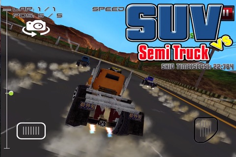 Suv Vs SemiTruck - Free 3D Racing Game screenshot 4