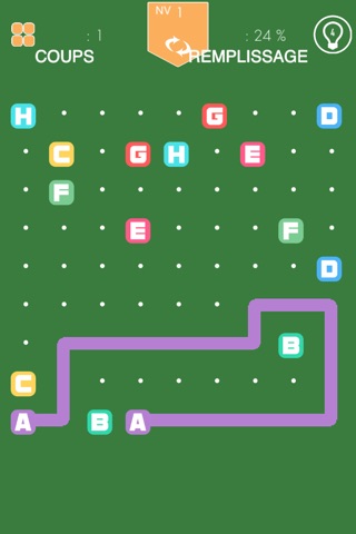 Match The Letters Pro - awesome dots joining strategy game screenshot 2