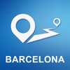 Barcelona, Spain Offline GPS Navigation & Maps