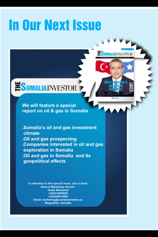 The Somalia Investor Magazine screenshot 2