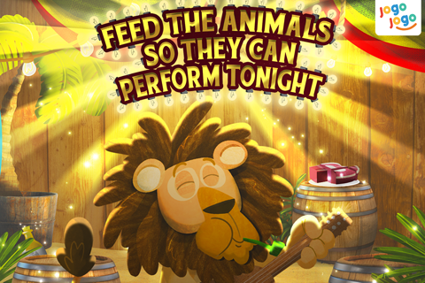 Jogo Circus Animals - Finishing your plate of food is fun! screenshot 4