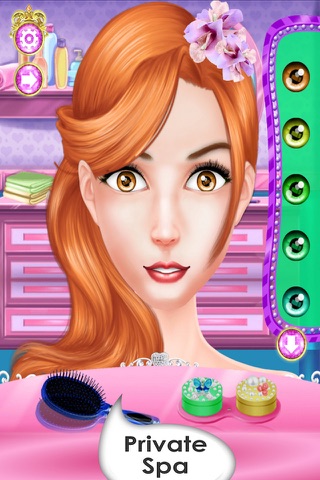 Wedding salon - Fashion Girls Makeup , Dress up , Pedicure , Spa and makeover girls game screenshot 4