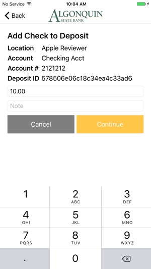 Algonquin State Bank Mobile Deposit(圖3)-速報App