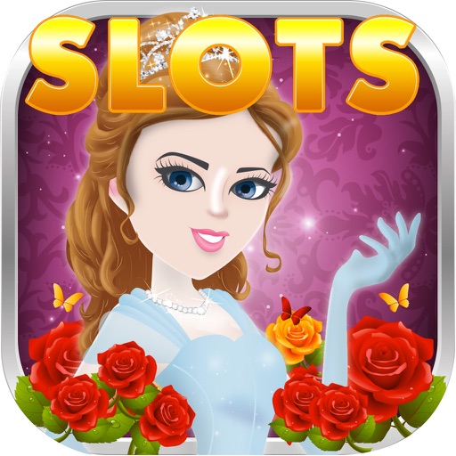 Rose Princess Slots : Slot Vegas Casino Games with Big Win Experience Pro icon