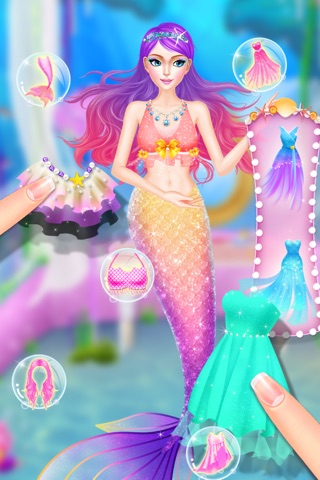 Princess Mermaid Fashion Star - Spa, Salon & Makeover Game for Girls screenshot 4