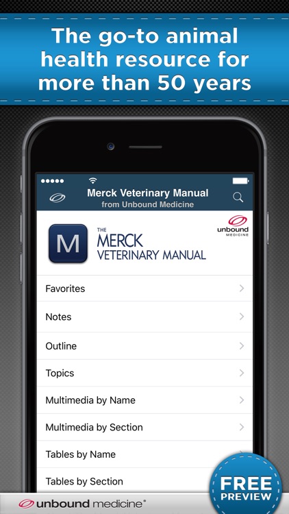 Merck Veterinary Manual By Unbound Medicine, Inc.