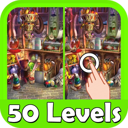 Free Hidden Objects: Spot The Difference Icon