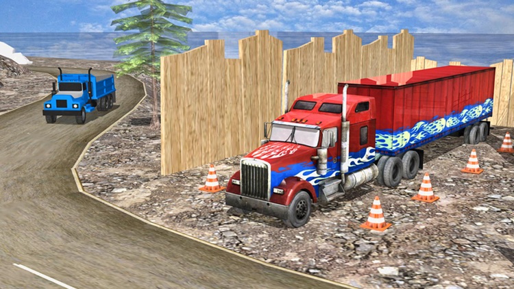 Machine Transporter Truck Parking screenshot-3