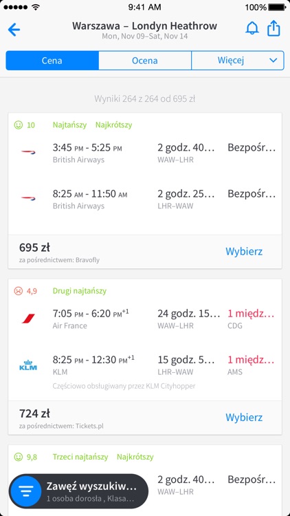 Skyscanner - Classic PL screenshot-3