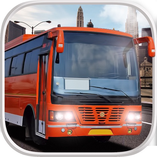 Bus Driving Simulator 3D - Pick Up & Drop Service Bus Parking Game icon
