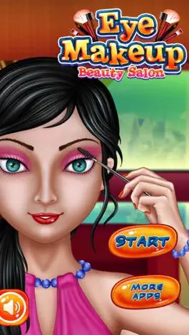 Game screenshot Eye Makeup Beauty Salon for Girls : makeover game for girl and kids ! FREE mod apk