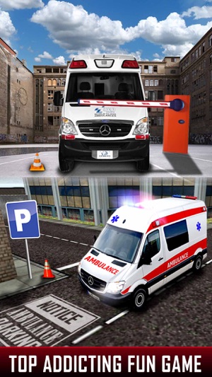 Ambulance Emergency Parking Driving Test 2016 - City Hospita(圖2)-速報App