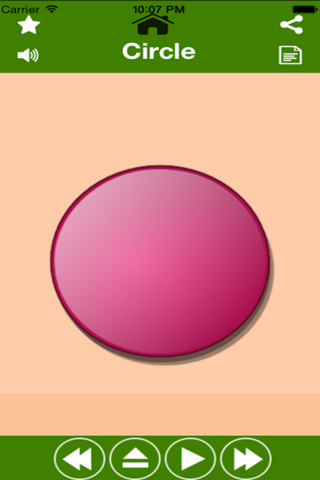 Shapes Book Flashcards App - Learn Different And Amazing Shapes screenshot 2