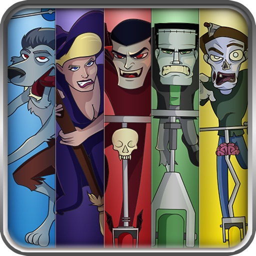 Monster Squad Racing FREE - Arcade Scooter Race Clash by Ben Burns iOS App