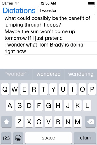 Dictation Watch screenshot 2
