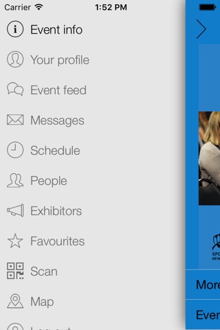 Eventing the Future App screenshot 2