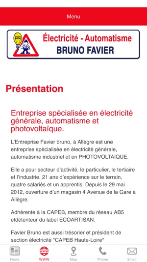 Electricité Favier(圖2)-速報App