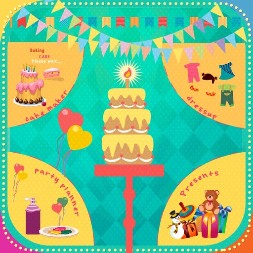 Birthday Party - Party Planner & Decorator Game for Kids Icon