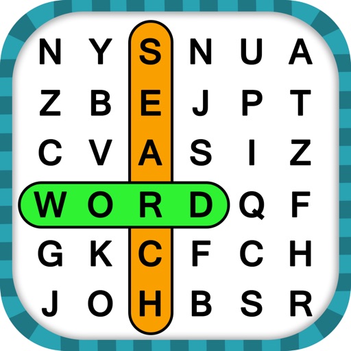 Word Search Puzzle Games: Unlimited Free Colorful Words Brain Training - Find Hidden Crosswords