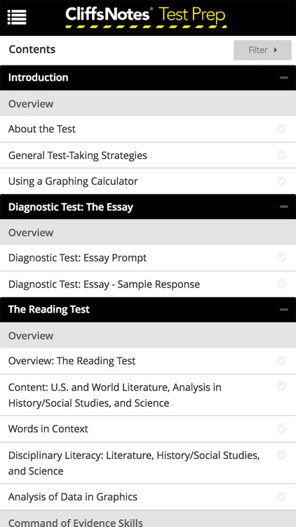 CliffsNotes Test Prep