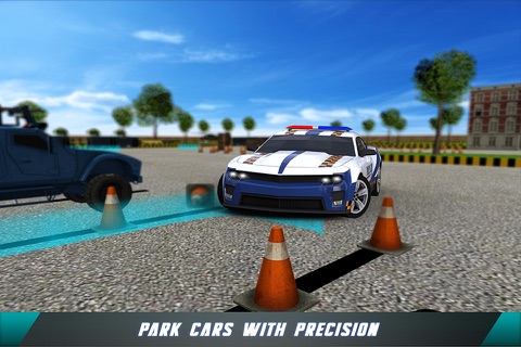 Police Car Academy - Driving School Simulator 2017 screenshot 3