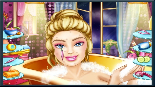 Princess Beauty Bathing games for girls(圖2)-速報App