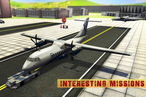 Jail Prisoner Airplane Transport: Criminal Transporter Flight Pilot Simulation screenshot 2
