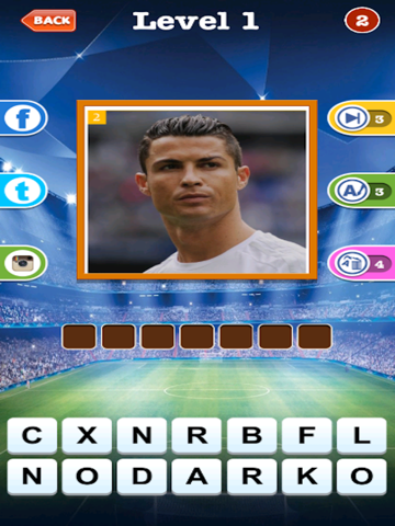 Guess the Football Player - Quiz game - náhled