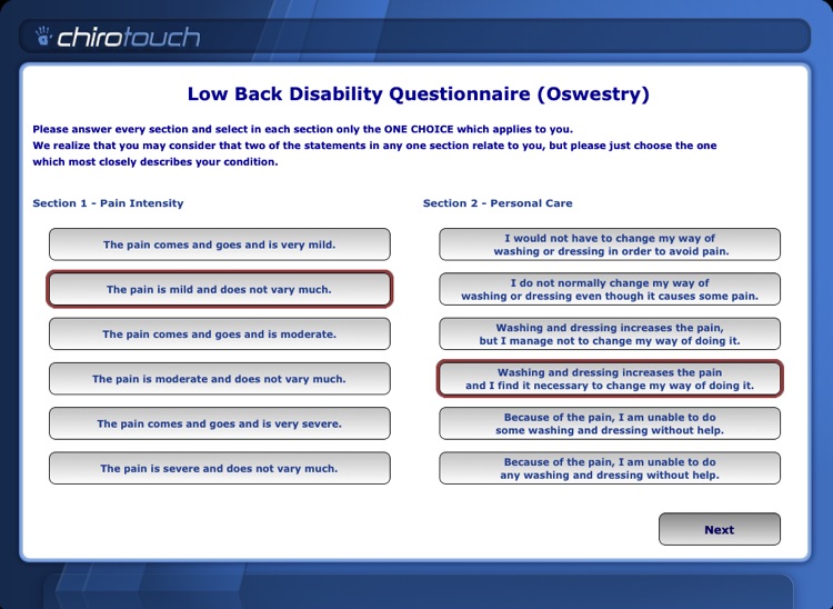 CT Outcomes Mobile 6.5