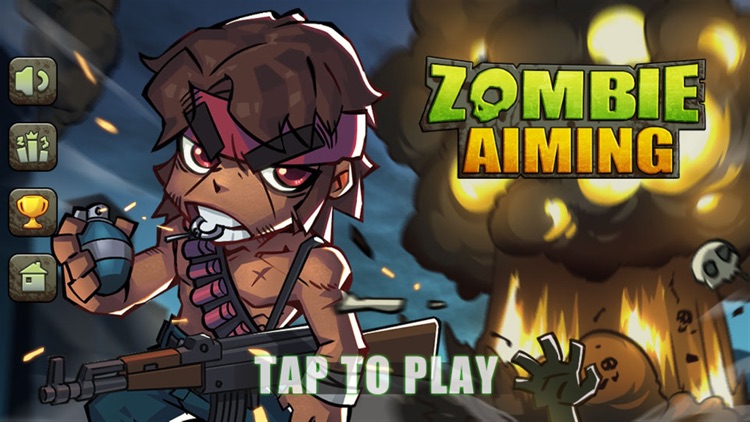 Aiming Zombie-Sniper special forces mission Terminator hero Dead