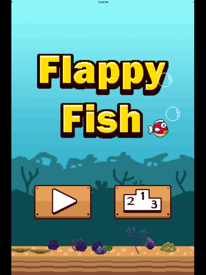 飞扬的小鱼flappy fish - 体验不一样的flappy玩法