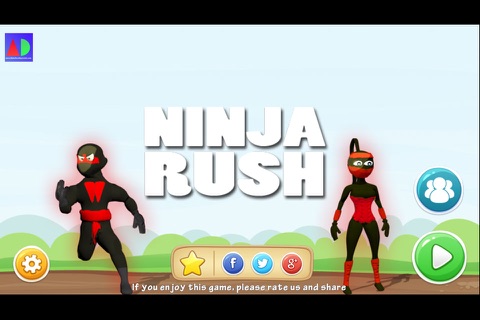 Ninja Rush & Jump, Jumping Game, Arcade Free Game screenshot 4
