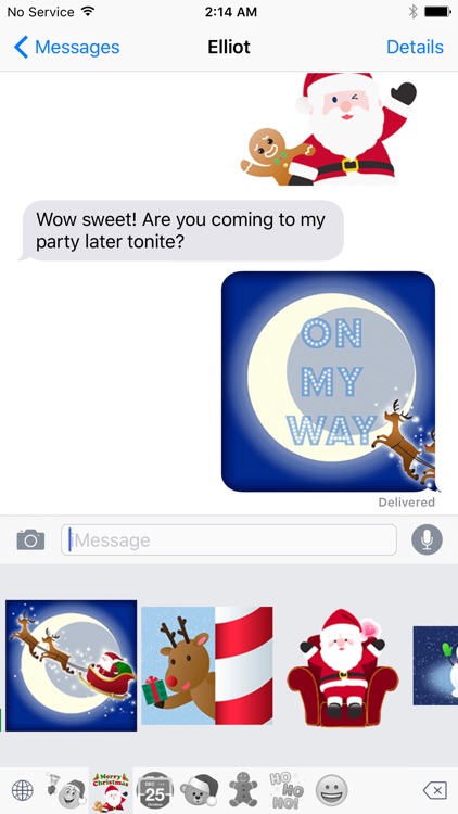 Christmas Emoji & GIF Keyboard Free